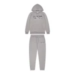 TRAPSTAR CHENILLE CAMO DEKODOWANY DRES Z KAPTUREM NA ROCZNICĘ - SZARY