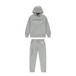 TRAPSTAR CHENILLE DECODED 2.0 DRES Z KAPTUREM - EDYCJA SZARA LODOWA