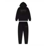 TRAPSTAR CHENILLE DECODED DRES Z KAPTUREM - Czarny kamuflaż