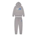 TRAPSTAR CHENILLE DECODED HOODIE TRACKS - SZARY ICE FLAVOURS 2.0 EDITION