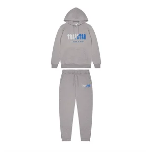 TRAPSTAR CHENILLE DECODED HOODIE TRACKS - SZARY ICE FLAVOURS 2.0 EDITION
