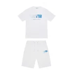 TRAPSTAR CHENILLE DECODED SHORT ZESTAW - WHITE ICE FLAVOURS 2.0 EDITION
