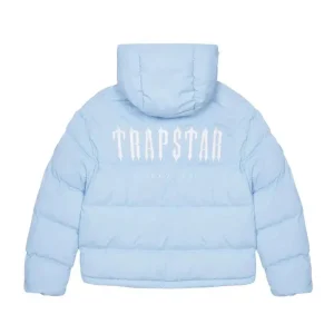Kurtka puchowa z kapturem TRAPSTAR DECODED 2.0 - ICE BLUE-1