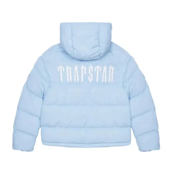 Kurtka puchowa z kapturem TRAPSTAR DECODED 2.0 - ICE BLUE-1