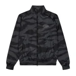 TRAPSTAR HYPERDRIVE ZIP TRACK TOP - SZARY MORO
