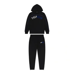 TRAPSTAR IRONGATE ARCH CHENILLE BLUZA Z KAPTUREM - EDYCJA BLACK ICE
