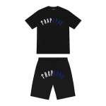 TRAPSTAR IRONGATE ARCH CHENILLE SHORT SET - EDYCJA BLACK ICE