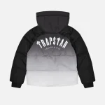KURTKA PUFFOWA TRAPSTAR IRONGATE Z KAPTUREM 2.0 – CZARNY GRADIENT