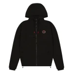 TRAPSTAR IRONGATE T WINDBREAKER - Czarno-czerwony