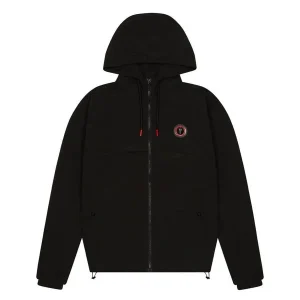 TRAPSTAR IRONGATE T WINDBREAKER - Czarno-czerwony