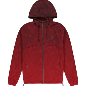 TRAPSTAR IRONGATE T WINDBREAKER - Burgundowy