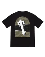 Czarny T-shirt Trapstar Art Of War