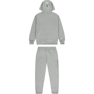 Dres z kapturem Trapstar Chenille Decoded 2.0 - SZARY LODOWY NIEBIESKI-1