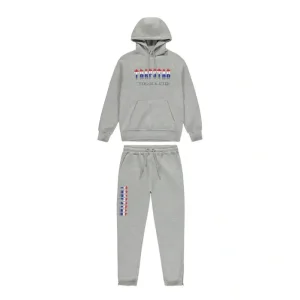 Dres z kapturem Trapstar Chenille Decoded 2.0 – Edycja Grey Revolution