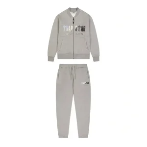 Dres Trapstar Chenille Decoded Zip Szary Dres Trapstar