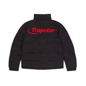 Kurtka puchowa Trapstar Hyperdrive (czarno-czerwona)
