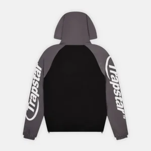 Kurtka wiatrówka Trapstar Hyperdrive - czarno-szara-1