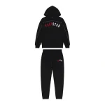 Trapstar IRONGATE ARCH CHENILLE DRES Z KAPTUREM - EDYCJA PODCZERWIENI