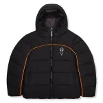 Kurtka puchowa Trapstar Irongate Arch Piping Black