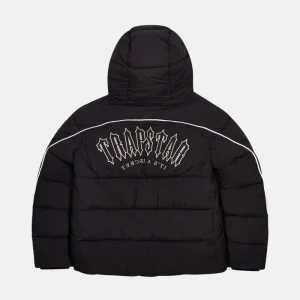 Trapstar Irongate Arch Pipping Puffer - Czarno-Biały-1