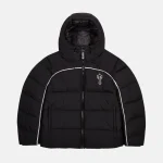 Trapstar Irongate Arch Pipping Puffer - czarno-biały