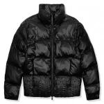 Kurtka puchowa Trapstar Irongate Embossed Black