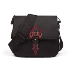 Torba kurierska Trapstar 2.0 – czarno-czerwona