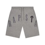 Trapstar Zamów w przedsprzedaży Arch Chenille Decoded 2.0-Grey Shorts