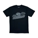 Koszulka Trapstar Shooters – czarna, monochromatyczna