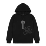 Bluza z kapturem Trapstar TS Print Black