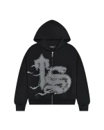 Bluza z kapturem Trapstar TS Script w kolorze czarnym