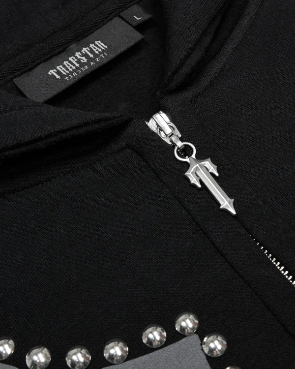 Bluza z kapturem Trapstar TS Script Black-2