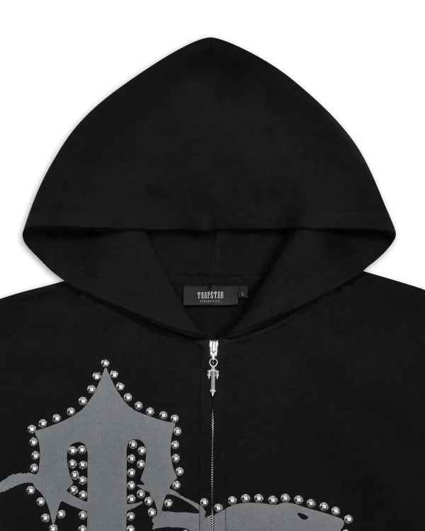 Bluza z kapturem Trapstar TS Script Black-7