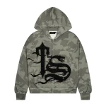 Bluza z kapturem Trapstar TS Script Camo