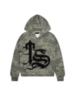 Bluza z kapturem Trapstar TS Script Camo