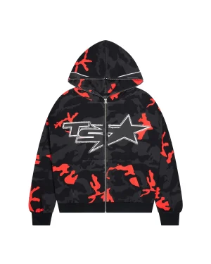 Bluza z kapturem Trapstar TS Star Camo
