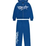 Dres Trapstar TS Star Rhinestone Blue