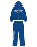 Dres Trapstar TS Star Rhinestone Blue