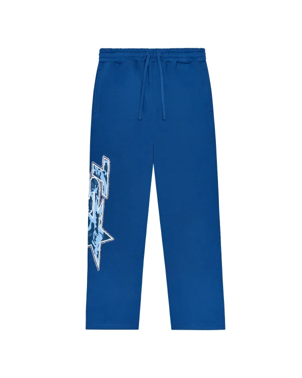 Dres Trapstar TS Star Rhinestone Blue-2