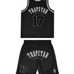 Trapstar Trapstar Zamów w przedsprzedaży Irongate Baskeball-Black Shorts Set