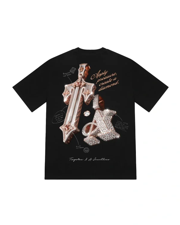 Trapstar XA Jewellers 2.0 Czarna koszulka-2