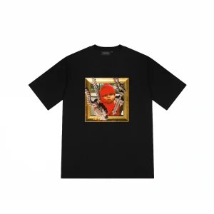 Trapstar X Central Cee CRG Czarna koszulka