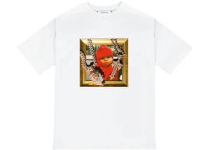 Trapstar X Central Cee CRG Biała koszulka