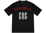 Trapstar X Central Cee Script Black Tee