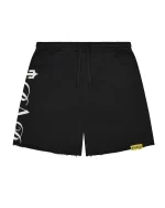 Trapstar X Syrop na kaszel Puff Czarne spodenki