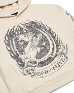 Bluza z kapturem Trapstar X Ed Hardy Dead Or Alive z kryształkami-1