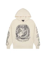 Bluza z kapturem Trapstar X Ed Hardy Dead Or Alive z kryształkami