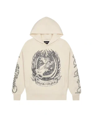 Bluza z kapturem Trapstar X Ed Hardy Dead Or Alive z kryształkami