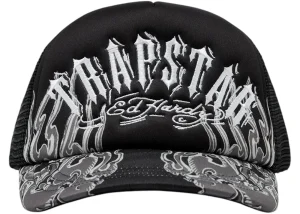Czapka truckerka Trapstar X Ed Hardy Flame