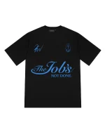 Koszulka Trapstar X Kid Wild Jobs Not Done w kolorze czarnym
